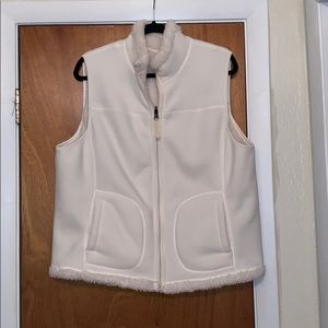 REVERSIBLE White Vest -VERY WARM 🔥